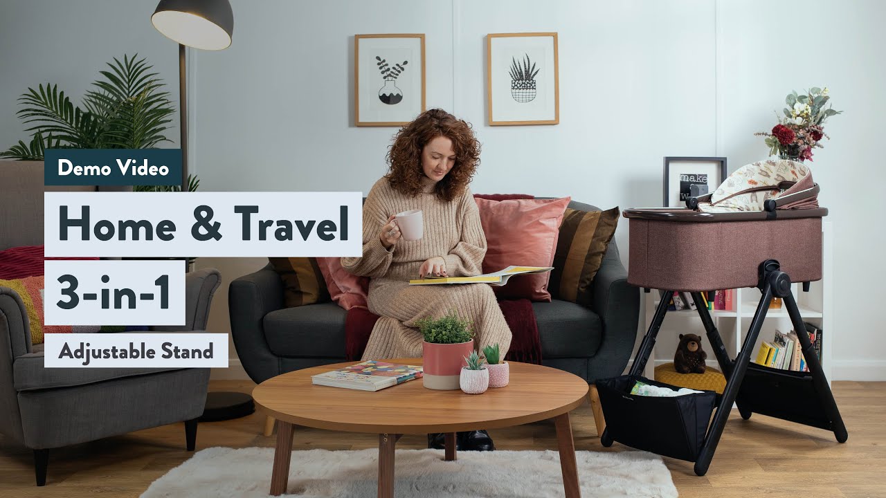 Cosatto Home & Travel 3-in-1 Adjustable Stand Demo Video