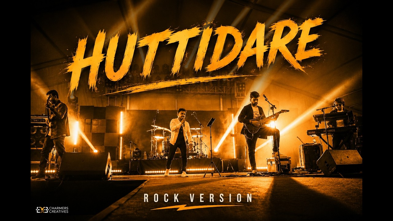Huttidare Kannada Nadalli Huttabeku - Rock Version | Naik and The Jois Project Live | Kannada Rock