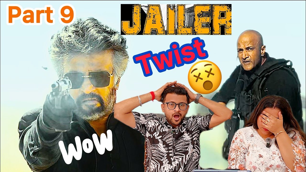 JAILER | PRE CLIMAX SCENE REACTION | Superstar Rajnikant | Dipoosreaction 