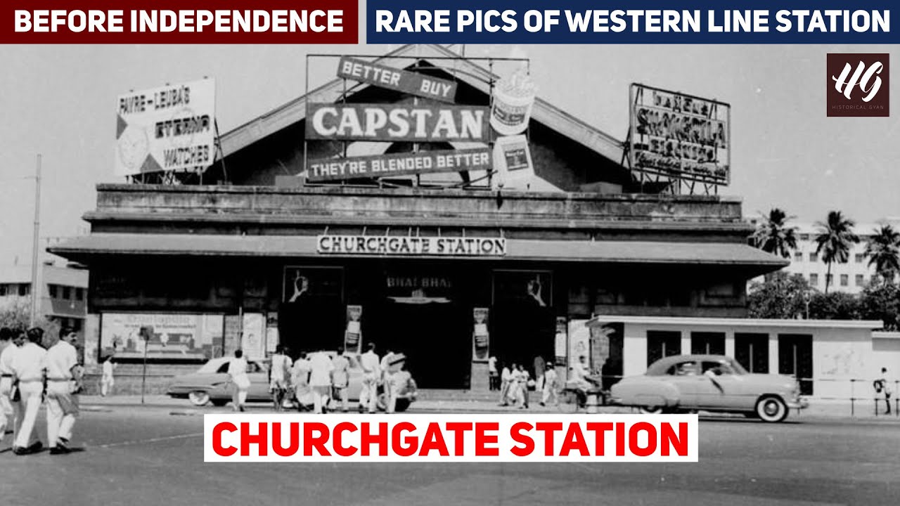 Rare Pics of old Mumbai Western Line Station I Year 1900 I Must watch all Mumbaikars