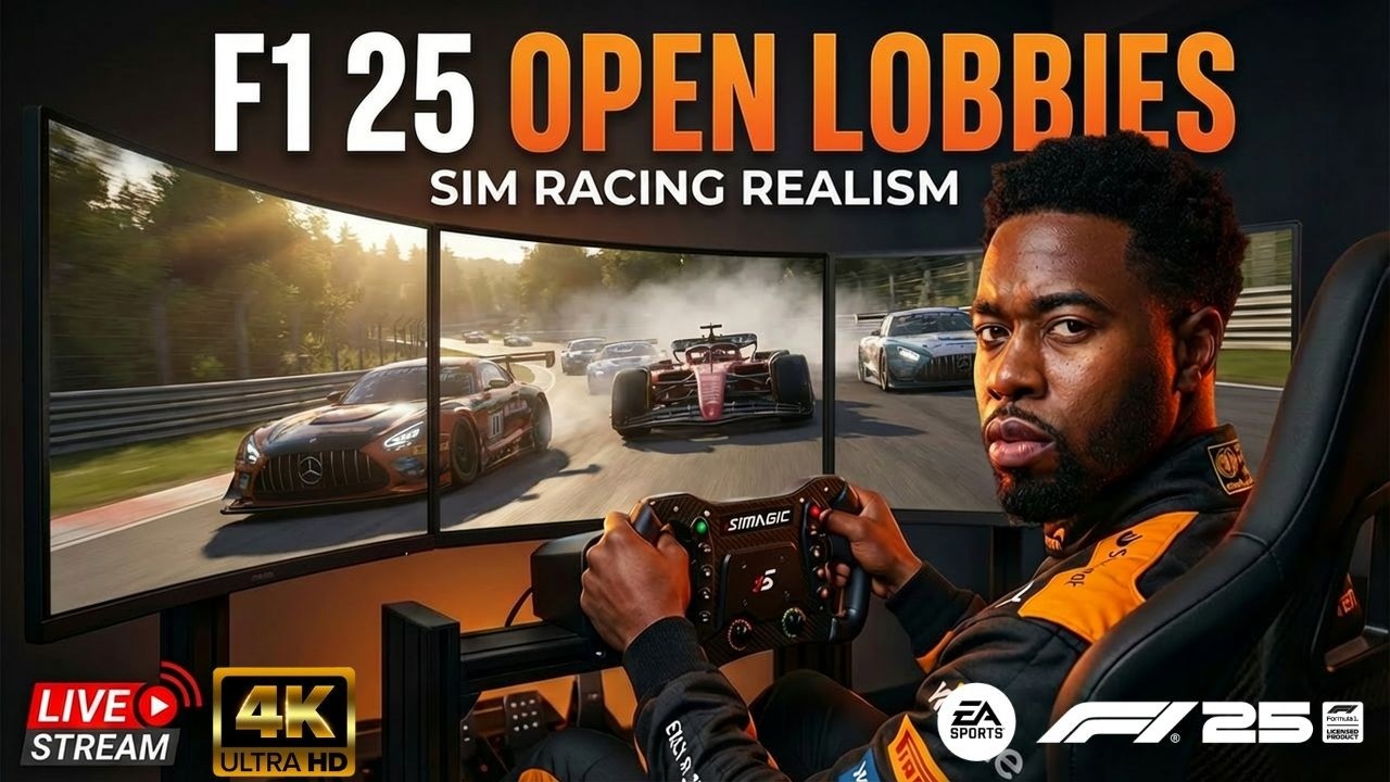 F1 25 OPEN LOBBIES| Absolute Chaos in Racing #f125  #formula1 #f1 #simracing