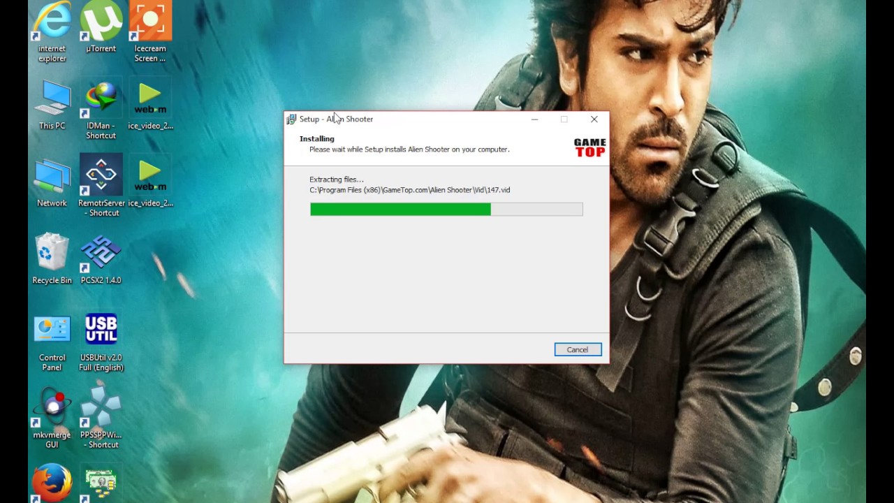 how to downlad alien shooter 1 for windows 7,8,10