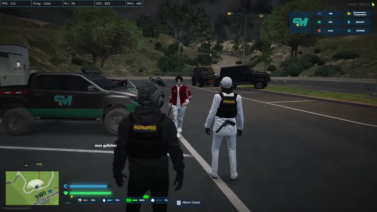 KENAPA NIH PAM TBTB NYERANG GALILEO ? OTW SIAGA 1 KAH ? #satumimpiroleplay #gta #smrp
