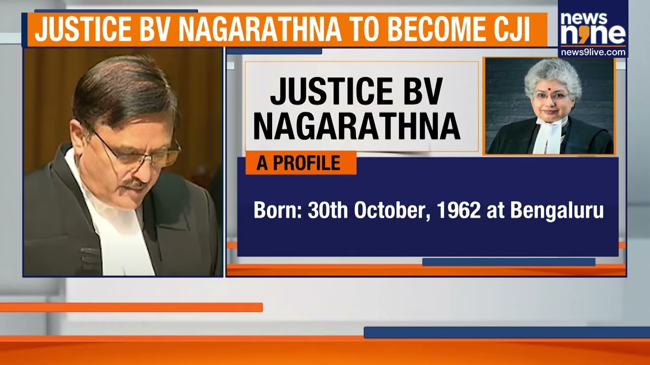 Justice BV Nagarathna Set To Become India’s First Woman Chief Justice | News9