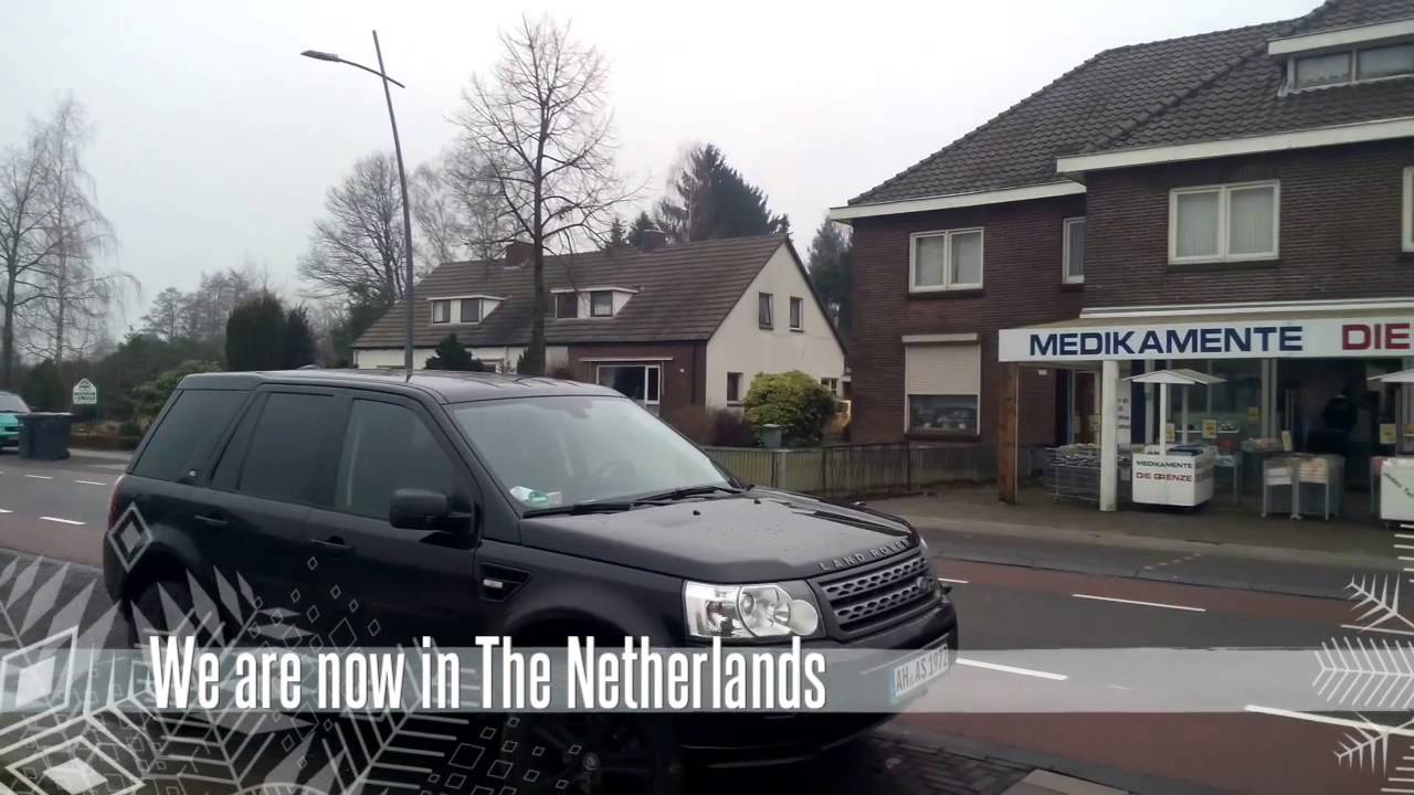At the Border---Gronau(Germany)/Overdinkel(TheNetherlands)---31 December 2014