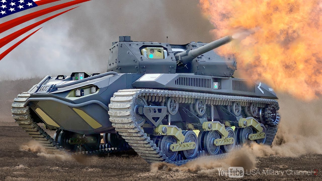 【ロボット戦闘車】アメリカ軍が開発するAI搭載･次世代戦車 ”RCV”