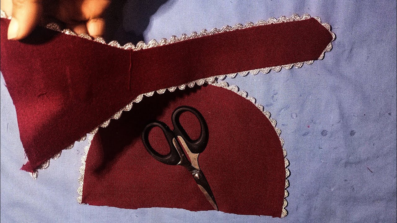 Trendy Neck Design Cutting and stitching|New Neck design with Lace 