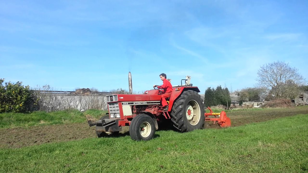 Frezen met de IHC 844-S