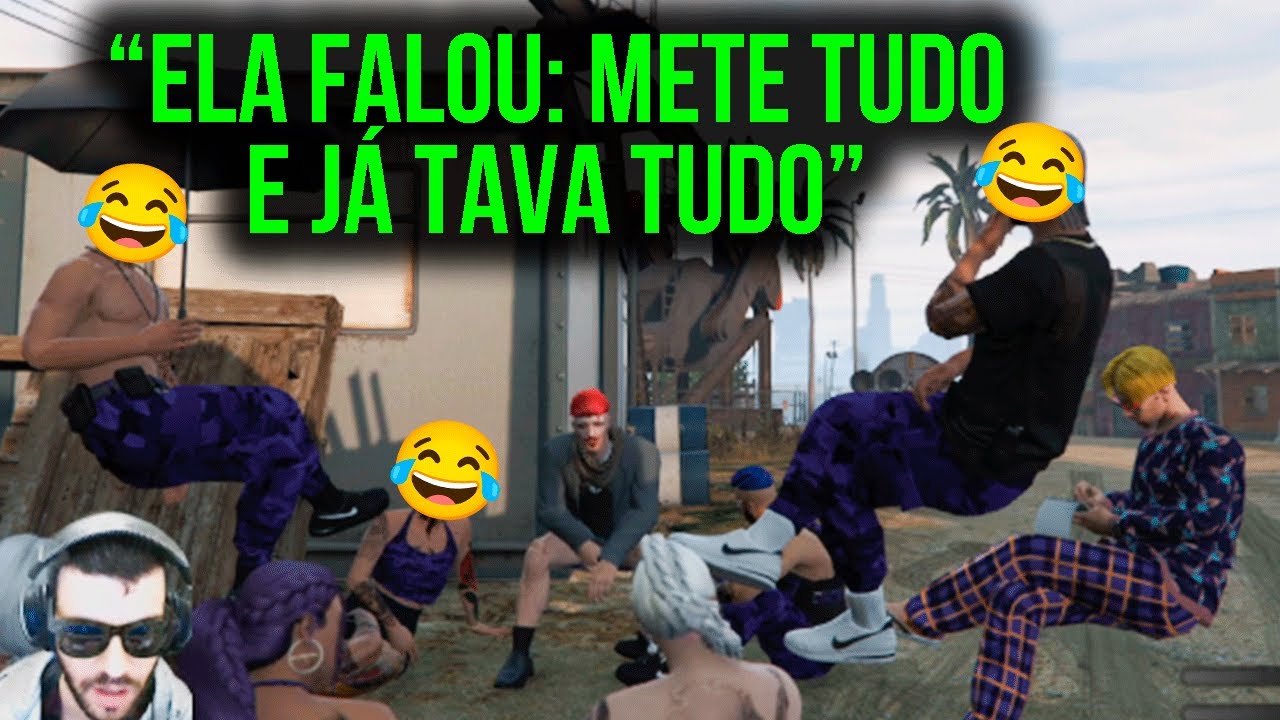 DIOGO DEFANTE FEZ GERAL RIR MUITO NA FAVELA (Siririco 03) [GTA RP Cidade Alta]