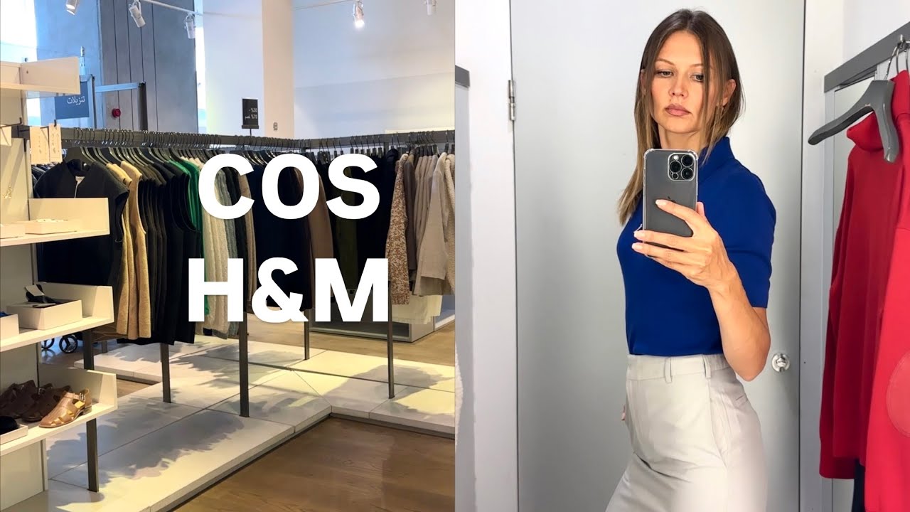 SHOPPING VLOG: COS | H&M | TRY-ON | FALL OUTFIT IDEAS | PRICES | NEW COLLECTION AND SALE