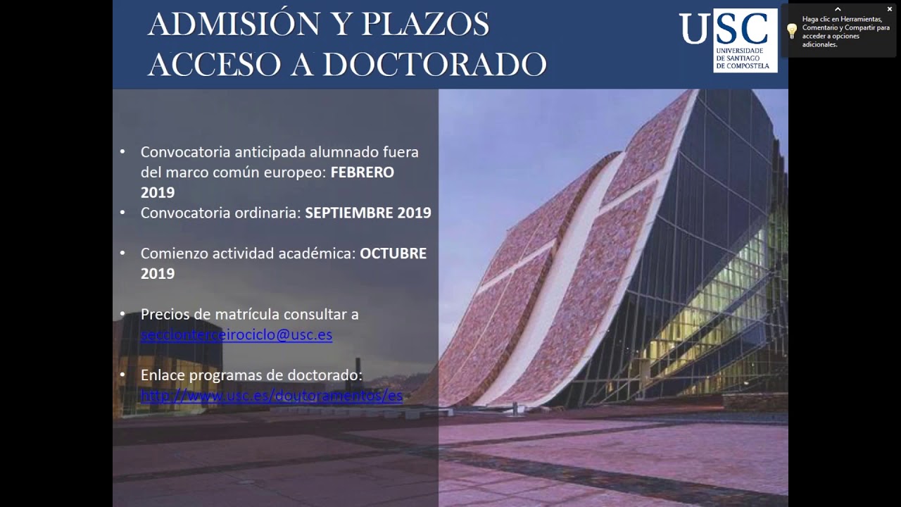 ¡Estudia en la USC!