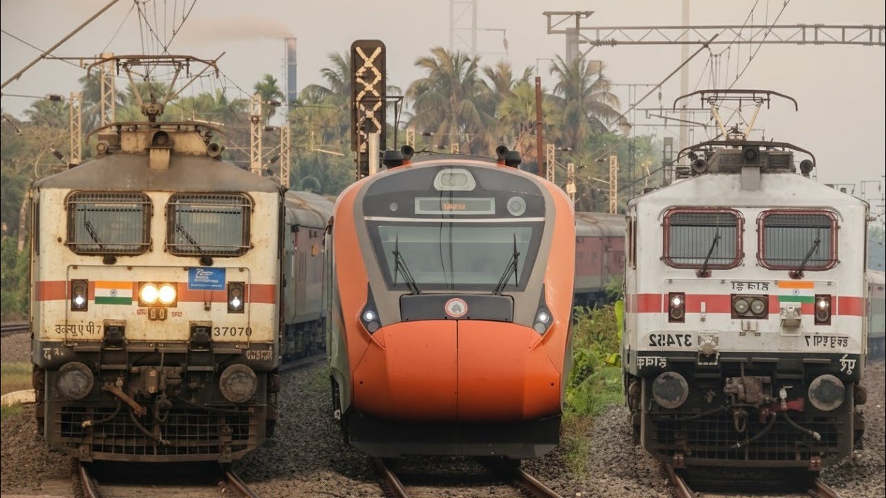 HIGH SPEED TRAINS OF SER & ER Jan Shatabdi+ Coromandel+ Shalimar SF+ Yesvntpur SF+ Padatik etc.
