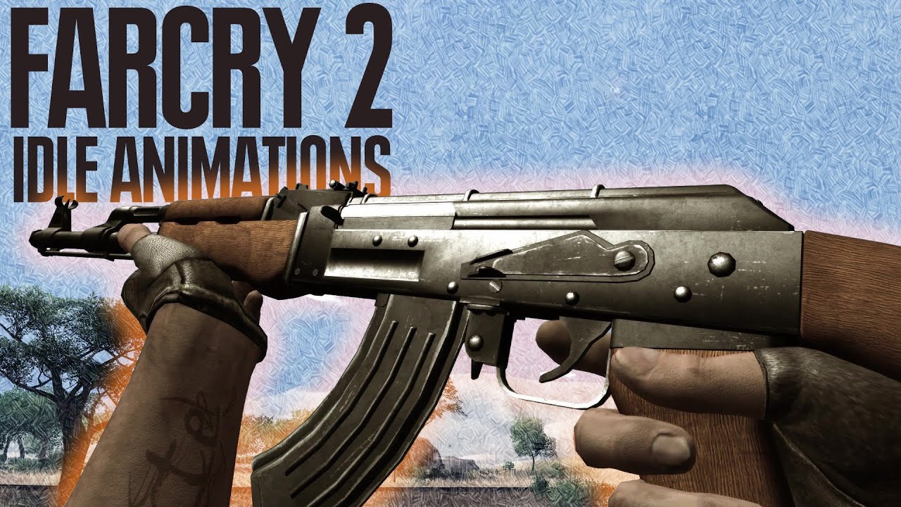 Far Cry 2 | Inspección de armas | Idle animations