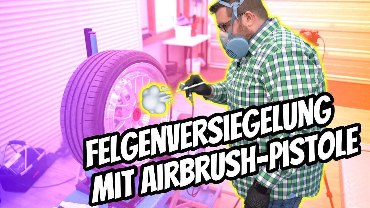 Felgen im Airbrush-Verfahren versiegeln | GLOSSBOSS Anleitung | ServFaces Coat Rims