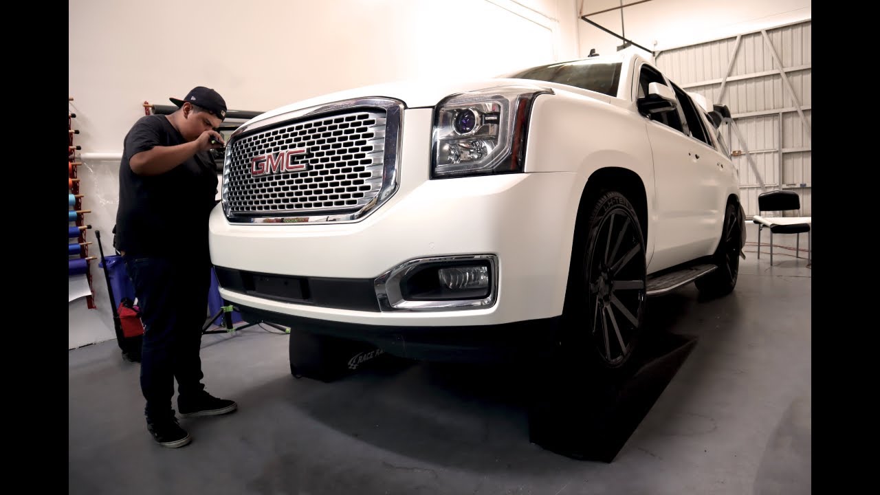 2020 Yukon Denali Vinyl Wrap