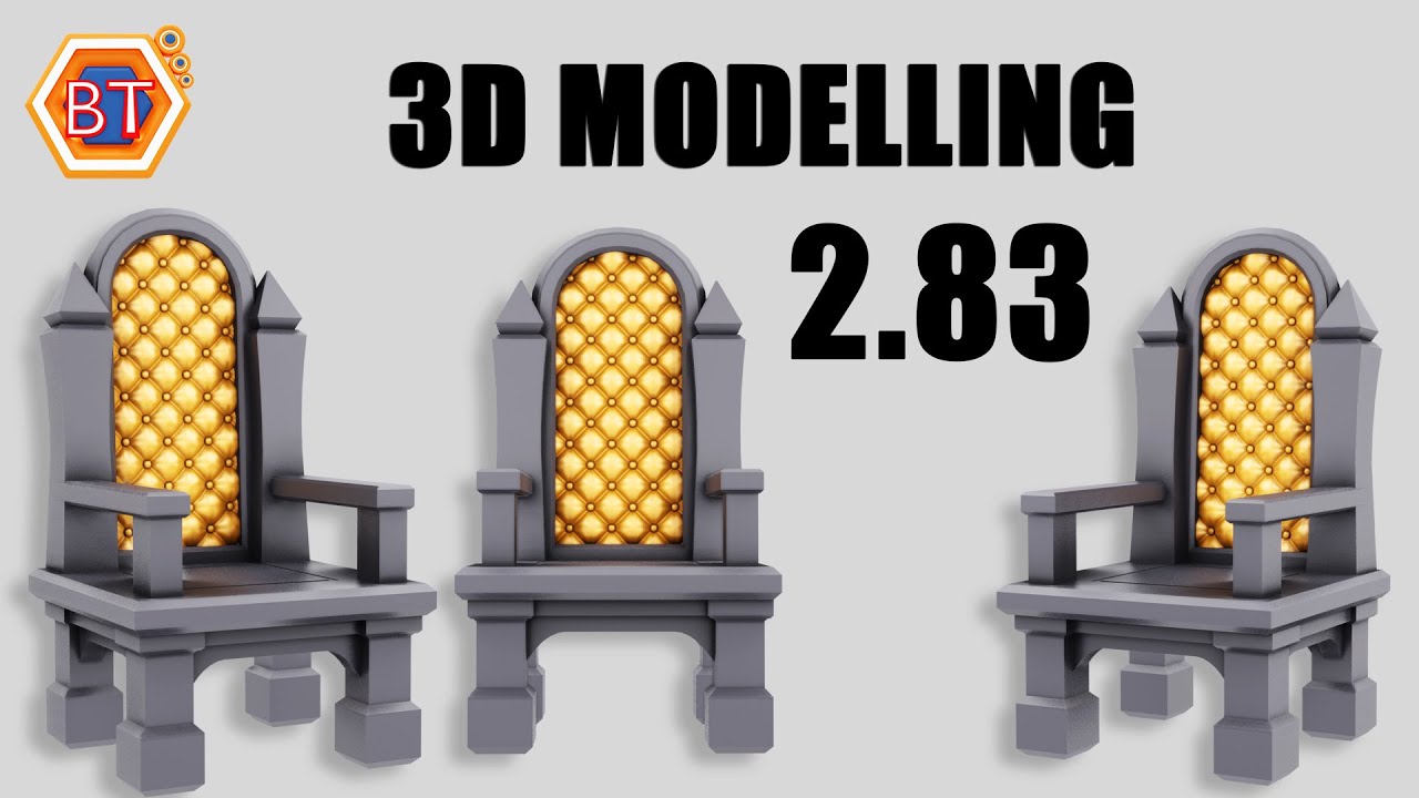 Blender 2.83 - 3D Modelling | Beginner tutorial