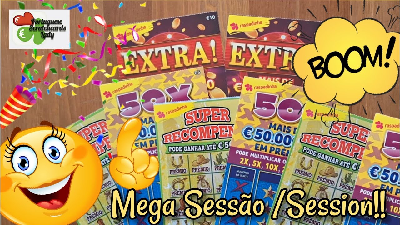💥MEGA Sessão de RASPADINHAS 💥...CHUVA de PRÉMIOS?!🥳🎉/💥MEGA SCRATCHCARDS Session💥..RAIN of PRIZES?!🥳🎉