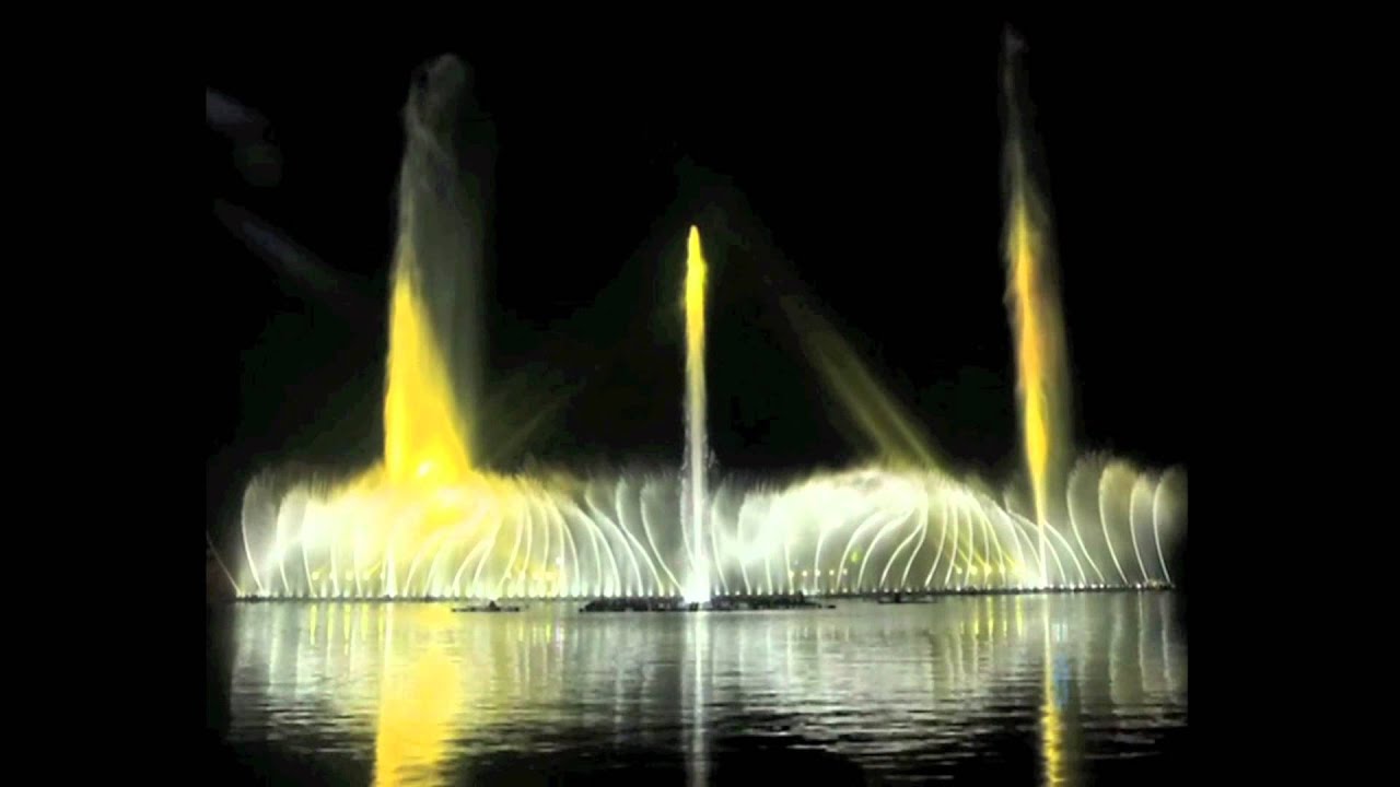 Water Fountain in India Aamby Valley