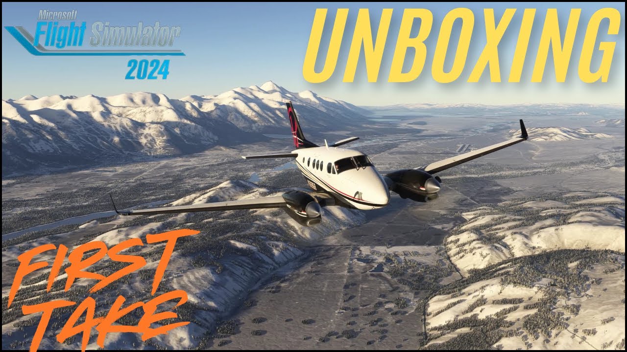 Microsoft Flight Simulator 2024 Limited Collector's Edition Unboxing - First Take