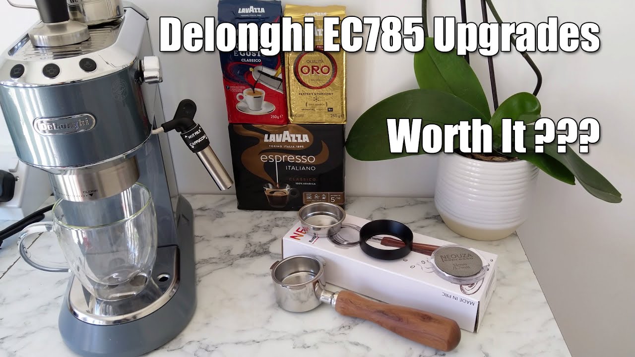 Delonghi Deidica EC785 Upgrades......Worth It?? #delonghidedica #coffee #espresso  #Neouza #lavazza