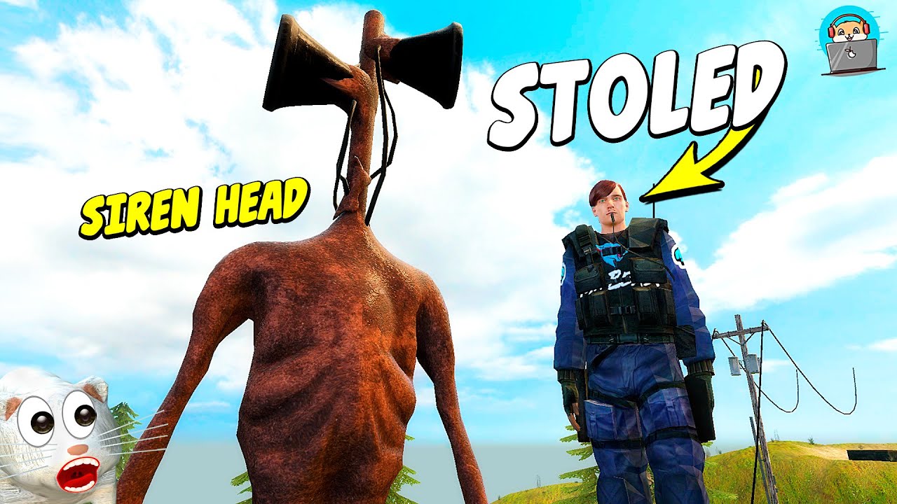 🐹 SIREN HEAD STOLED MRBEAST in Garry's Mod. Trevor Henderson Creatures. Hamster TV