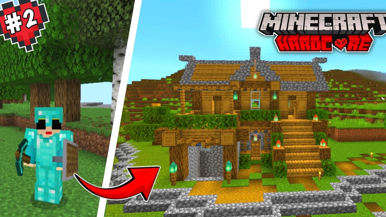 I Finally Completed my diamond armour 🔥 | Minecraft Hardcore EP-2 