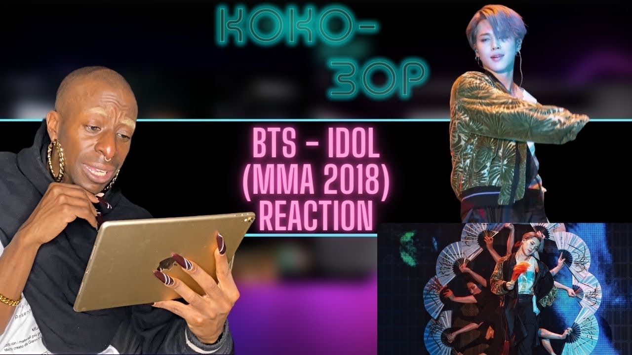EX-BALLET DANCER REACTS to BTS - IDOL (MMA 2018)