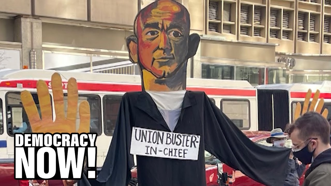 Amazon “Broke the Law”: Union Seeks New Election After Alabama Warehouse Organizing Drive Fails