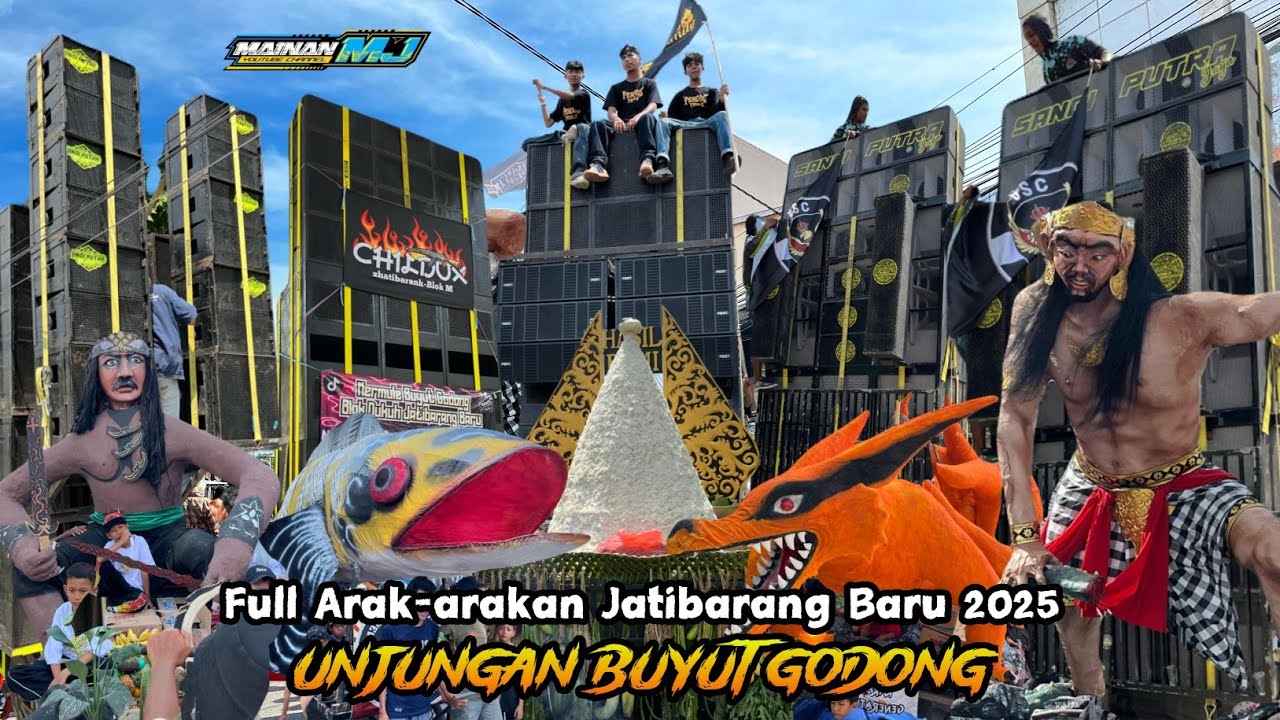Full Arak-arakan Jatibarang Baru 2025 || Unjungan Buyut GODONG Jatibarang Indramayu