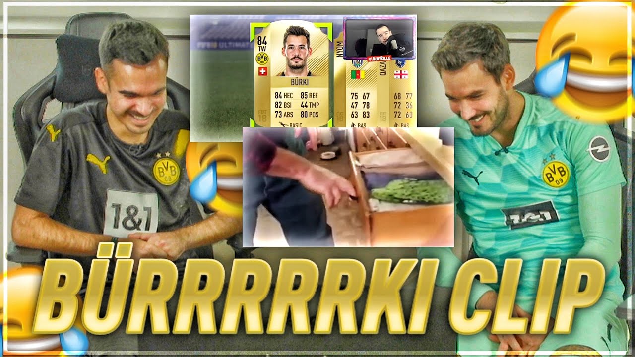 BÜRKI REAGIERT AUF MEINEN BÜRRRRRKI CLIP !! 😂😂😂