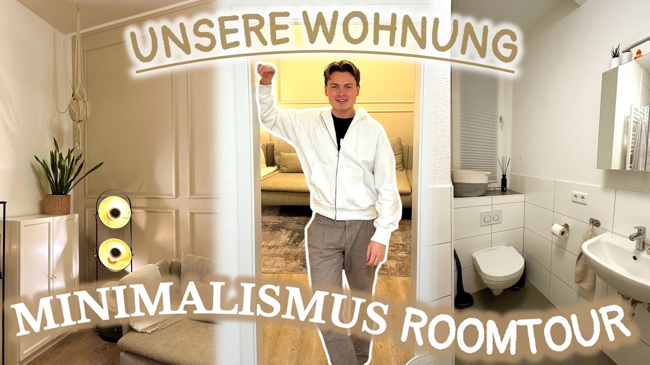 Minimalismus Roomtour | So wohnen wir in unserer Altbauwohnung (74 m&sup2;) ✨