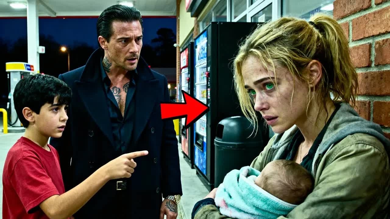 ＂Daddy, Her Baby Is Freezing!＂  How A Mafia Boss And His Little Boy Saved A Homeless Single Mom