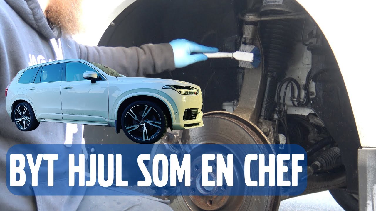 Tvätta hjulhus och fälgar, gör lite sommarfint på bilen.