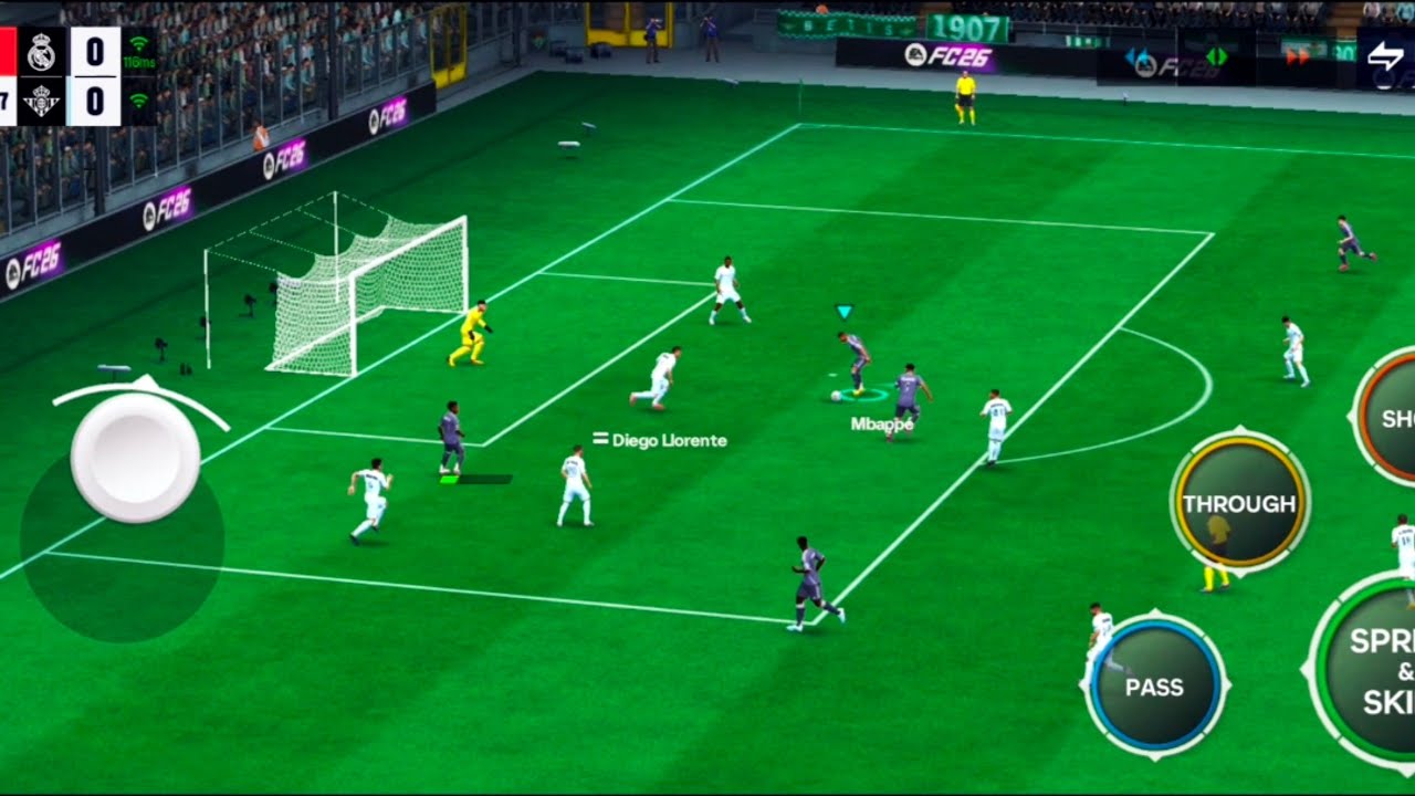 Laliga Champion League Final Real Madrid Vs Real Betis In Fc Mobile 26 