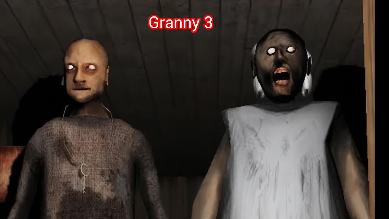 Granny 3 Extreme Mode No Commentary | Can I Survive?#granny3#horrorgame 