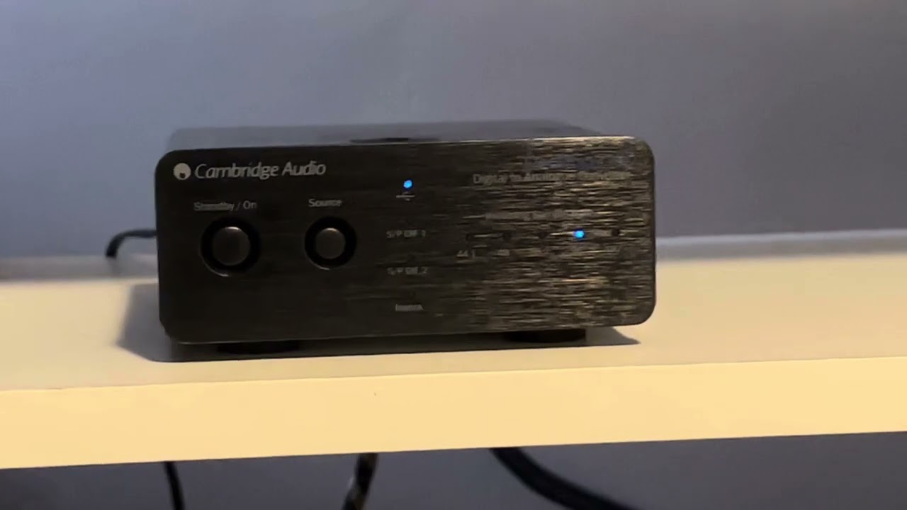 Cambridge DACMagic 100 vs Chord QuTest DAC