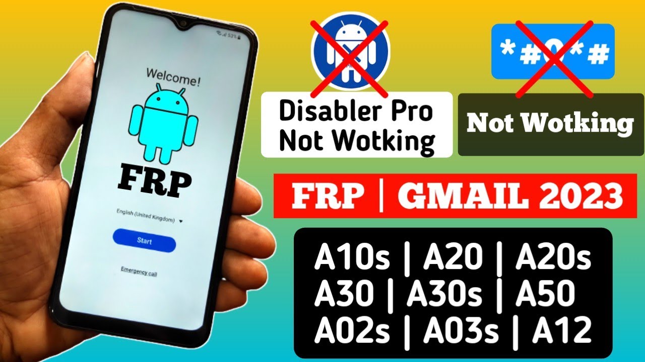 Samsung FRP Bypass 2023 || Android 13 || Package disabler Error *#0*# Not Working