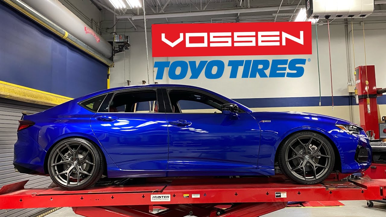 2021 Acura TLX A-Spec - Vossen Staggered HF-5 | Toyo Tires | BC Coilover Height Adjusts (Episode 3)