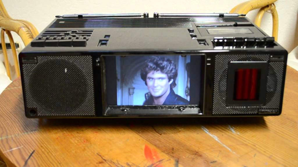 KNIGHT RIDER KITT TV Tape Radio Gerät aus der Folge Junk Yard Dog/ Soul Survivor
