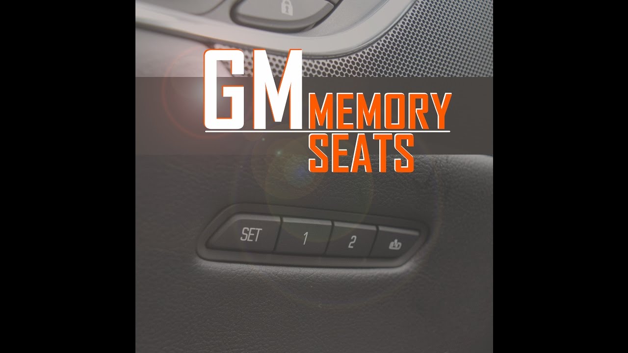 GM Memory Seats - Program Your Seats & More In 3-Minutes!!!