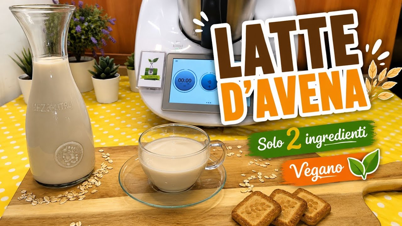 Latte d'avena per bimby TM6 TM5 TM31 TM21