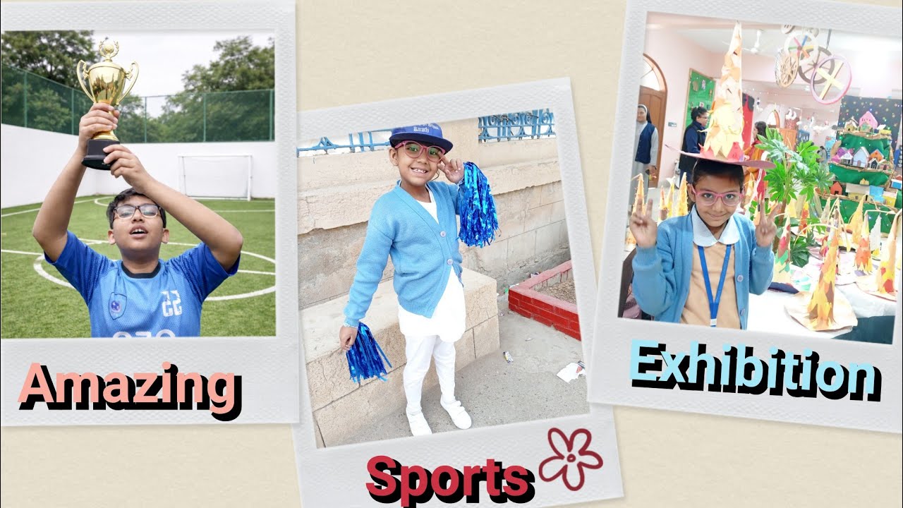 Sports day and Exhibition in School || Yummy Kachori and Faluda 😁😋