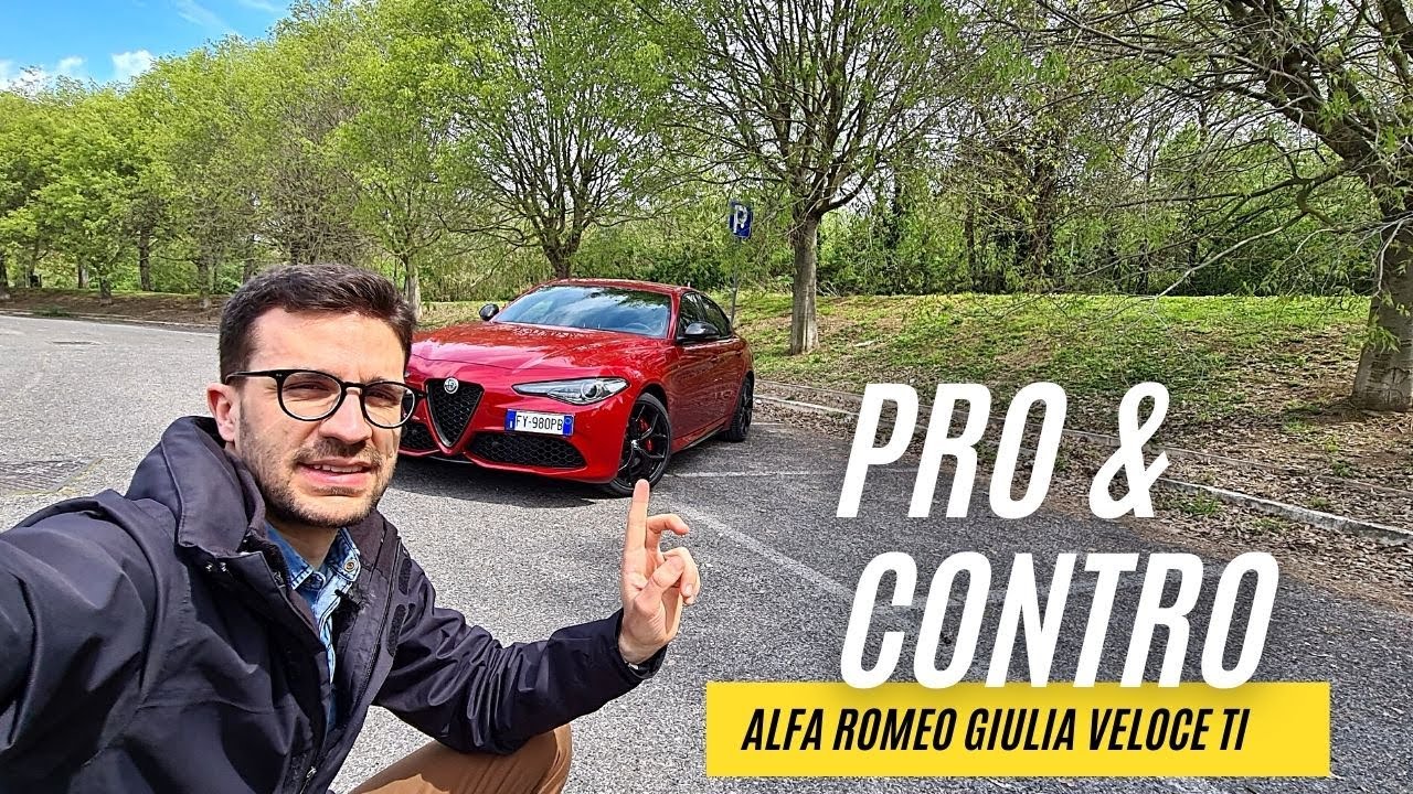 PRO✔ & CONTRO❌ dalla prova su strada di Alfa Romeo Giulia Veloce Ti 2.0 280 CV