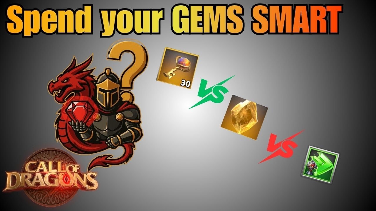 Where should u spend your GEMS?? | Call of Dragons
