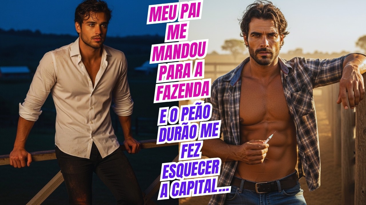HERDEIRO MIMADO: Meu Pai Me Mandou para a Fazenda e o Peão SERIO  Me Fez Esquecer a Capital...🌾❤️‍🔥