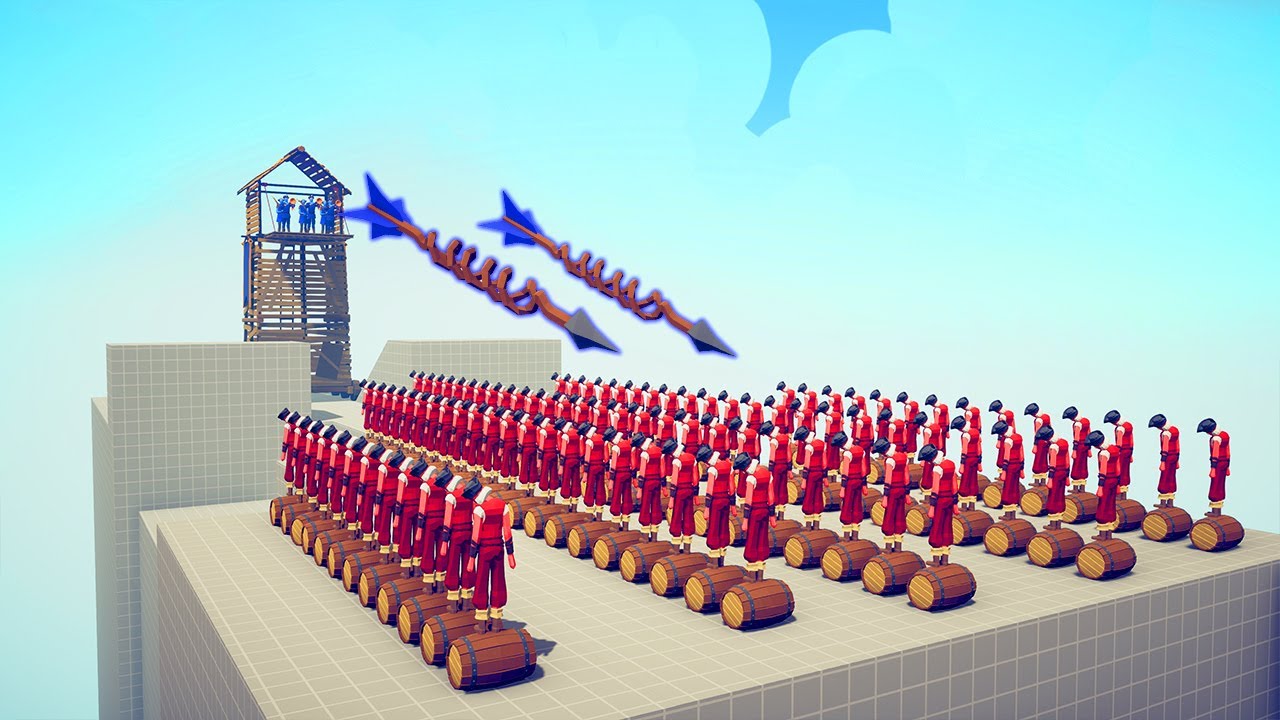 SUPER TOWER vs MELEE UNITS 3 | TABS - Totally Accurate Battle Simulator