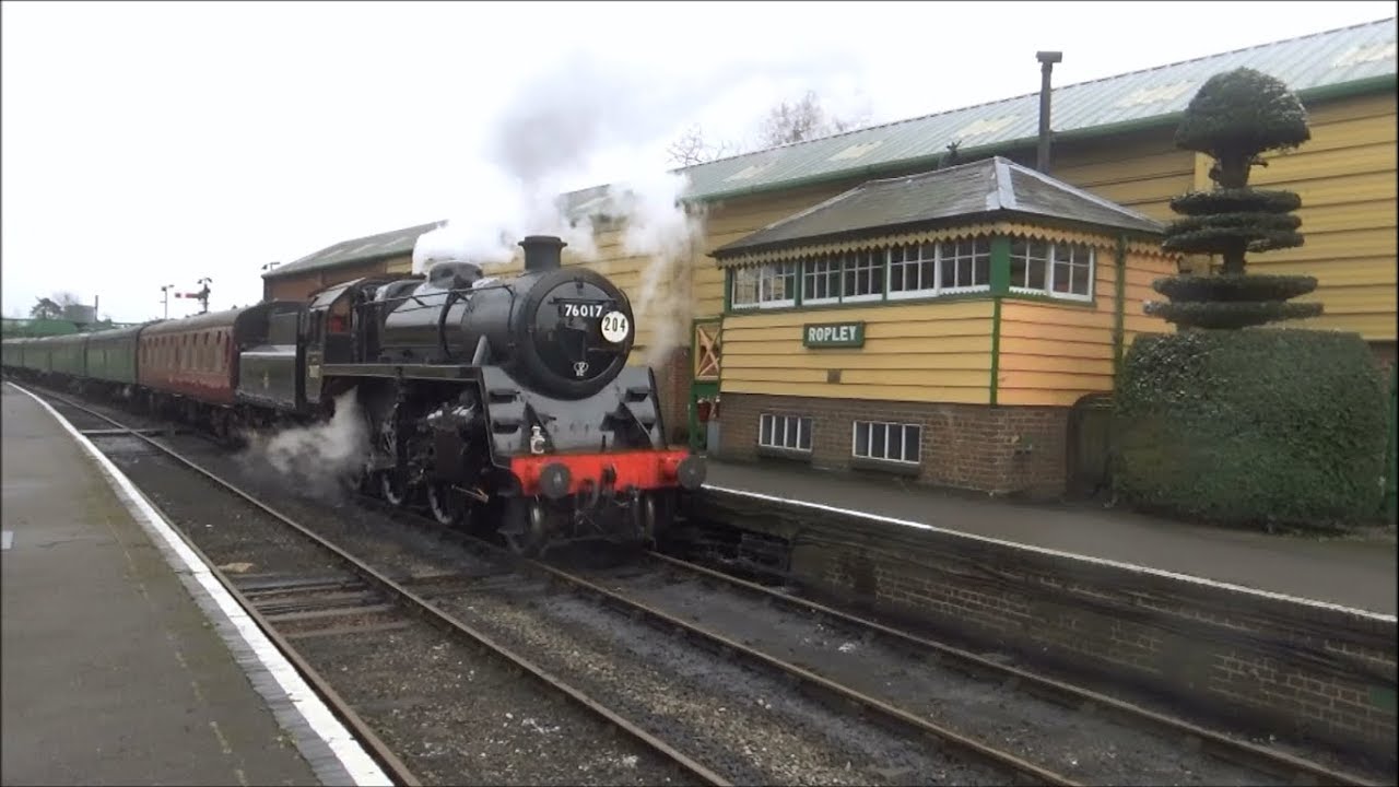 Steam in the Snow - Mid Hants Railway 17/03/18
