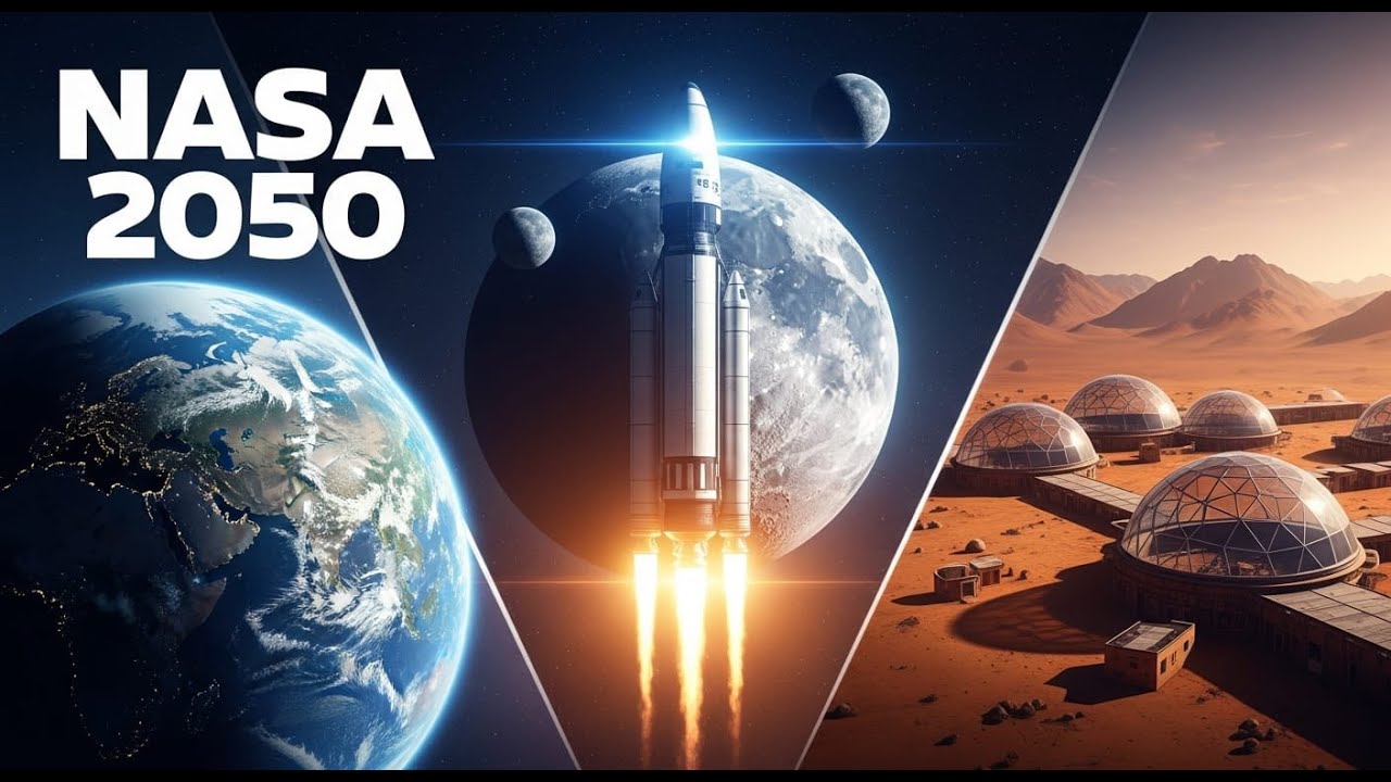 NASA 2050: The Future of Humanity & Survival | TechSurvival 2050