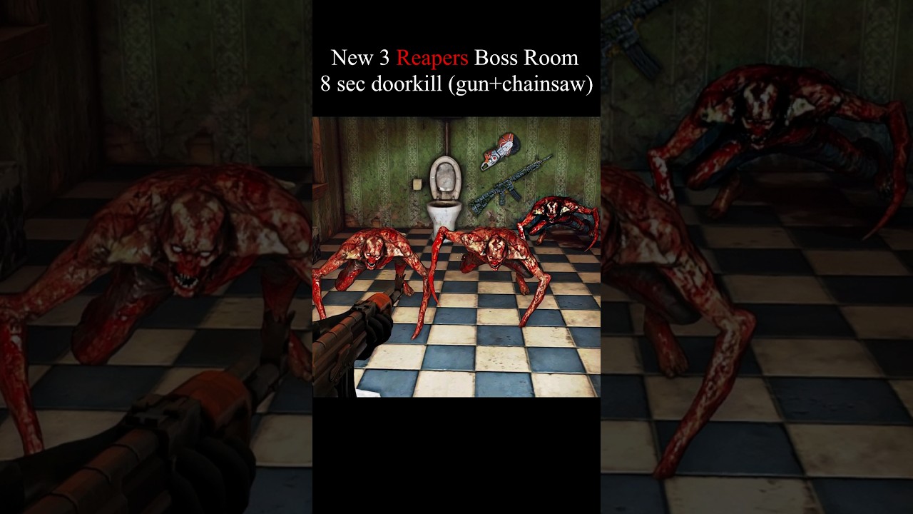 New 3 Reapers Doorkill Rifle & Chainsaw Dead Frontier 2