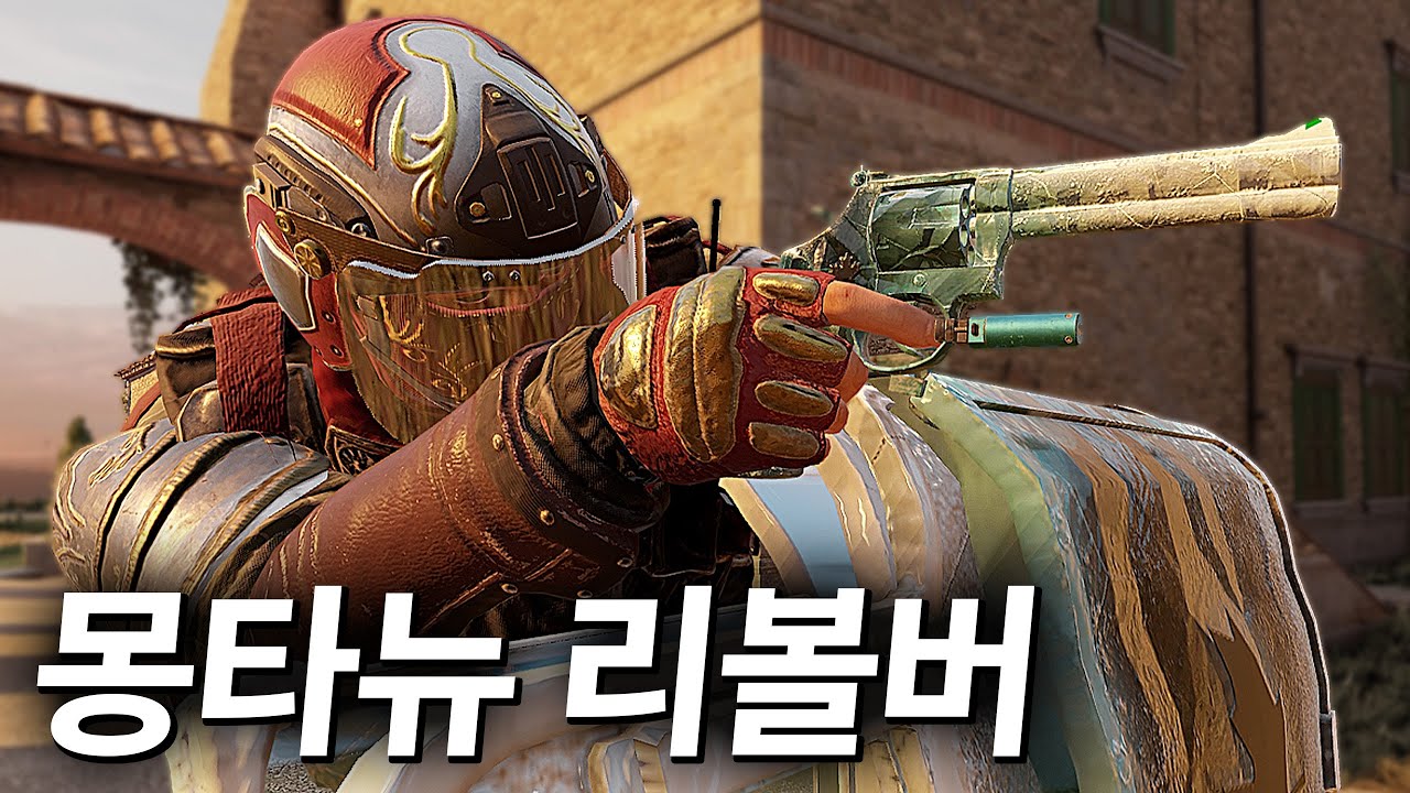 리볼버까지 쓸 수 있게 된 몽타뉴 방패병
